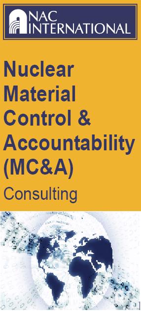 Nuclear Material Control & Accountability (MC&A) Consulting.